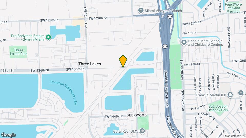 13604 SW 124th Avenue Rd Mapa y Detalles de la Ubicación