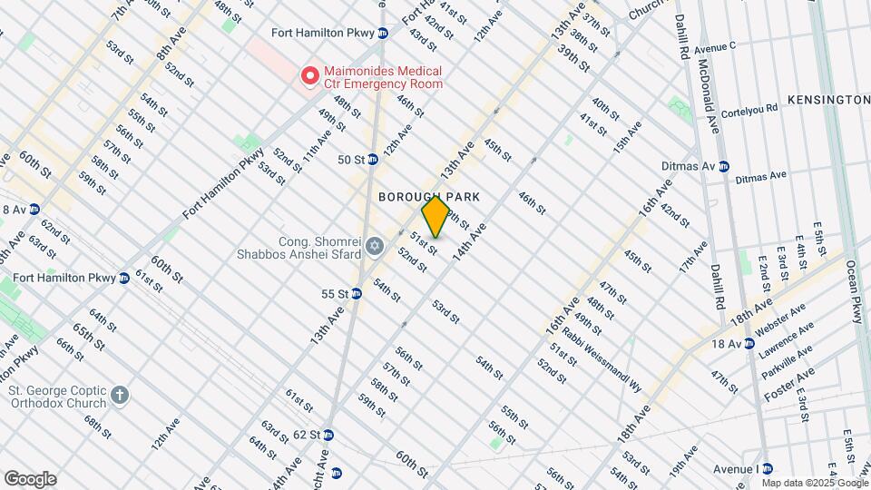 1353 51st St Map and Location Details