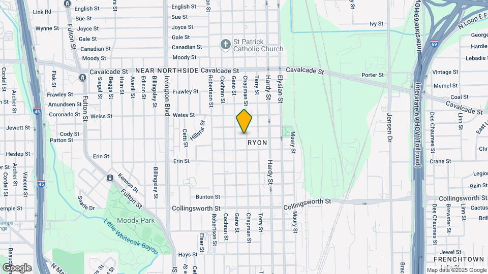 4201 Chapman St Map and Location Details