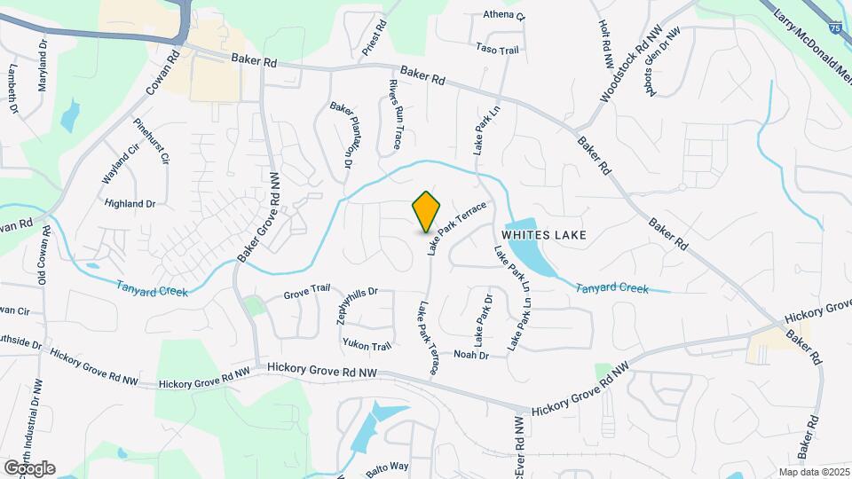 4833 Lake Park Terrace Map and Location Details