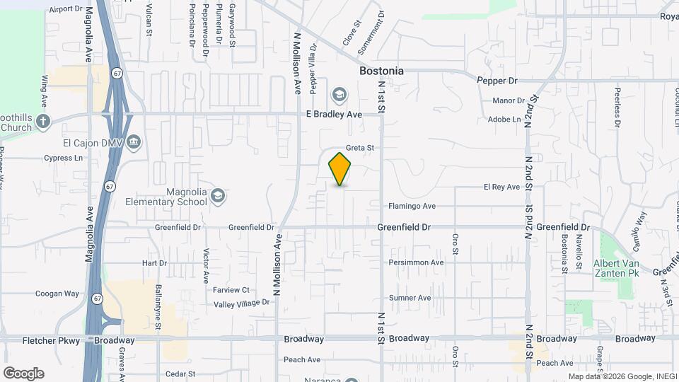 1430 Diamond Ln Map and Location Details