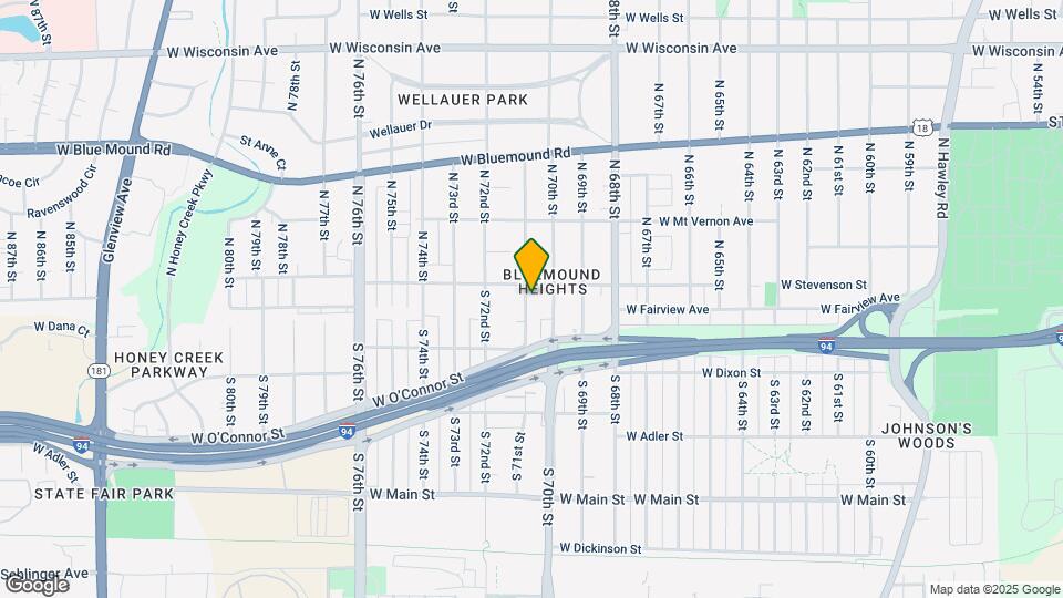 108 N 71st St Map and Location Details