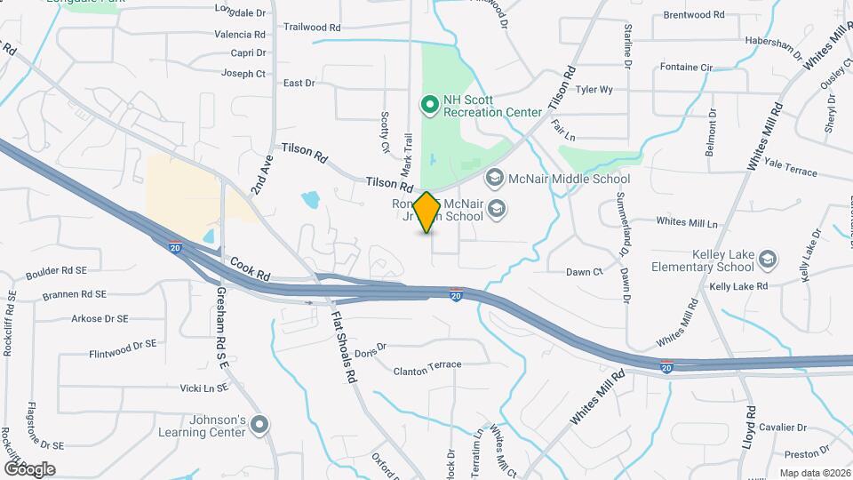 2439 Parkland Dr Map and Location Details