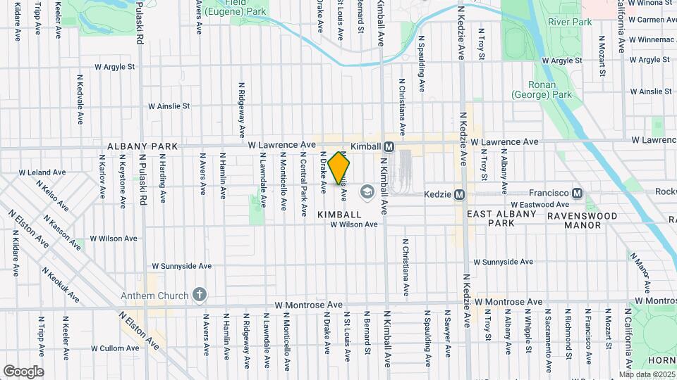 4654 N Saint Louis Ave Map and Location Details