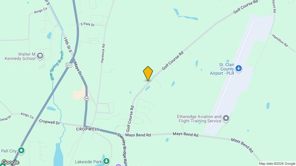 2203 Golf Course Rd Map and Location Details