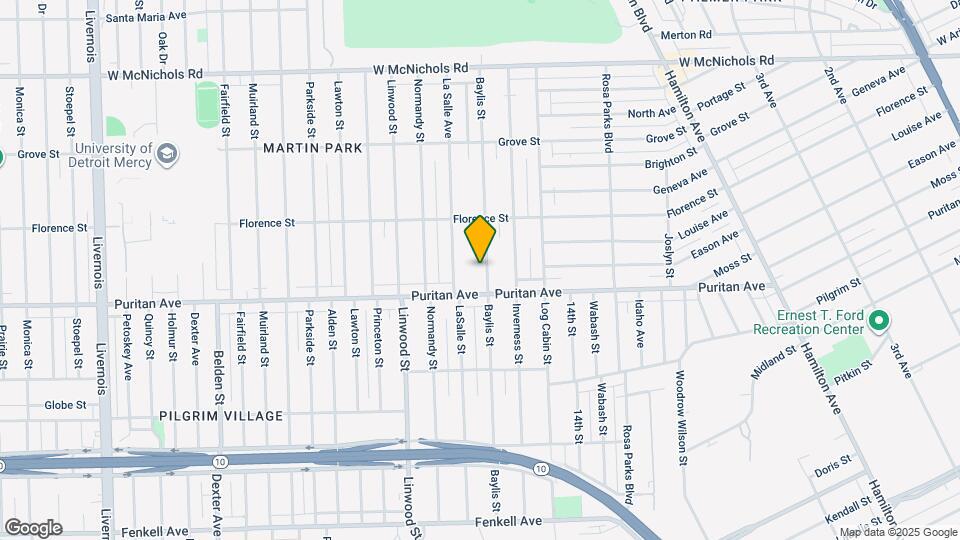 16145 Baylis St Map and Location Details