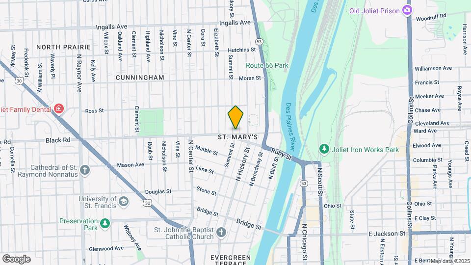 800 Summit St Map and Location Details