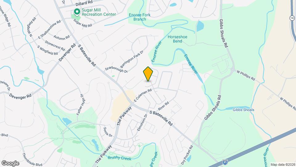 205 Coleman Grove Ct Map and Location Details