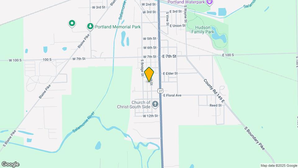 952 S Shank St Map and Location Details