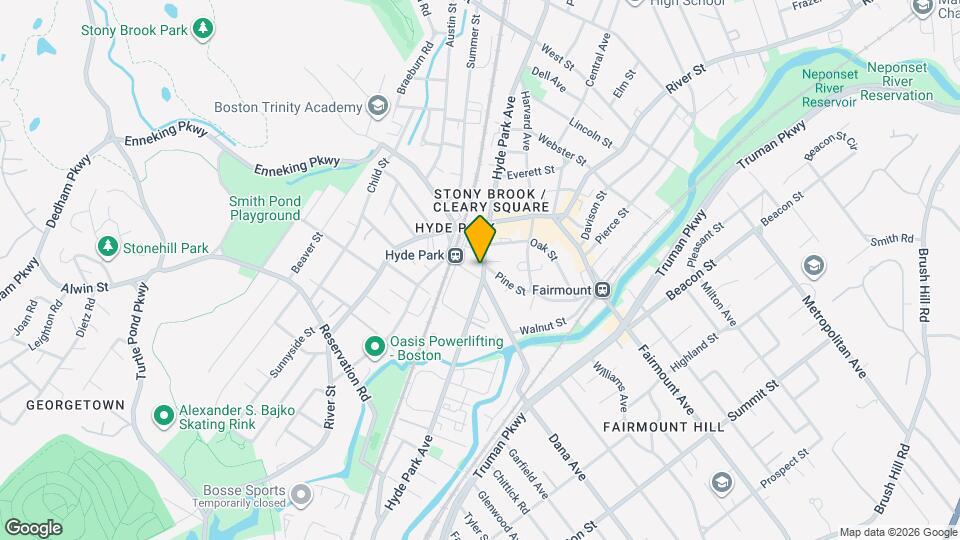 1305 Hyde Park Ave, Unit 211 Map and Location Details