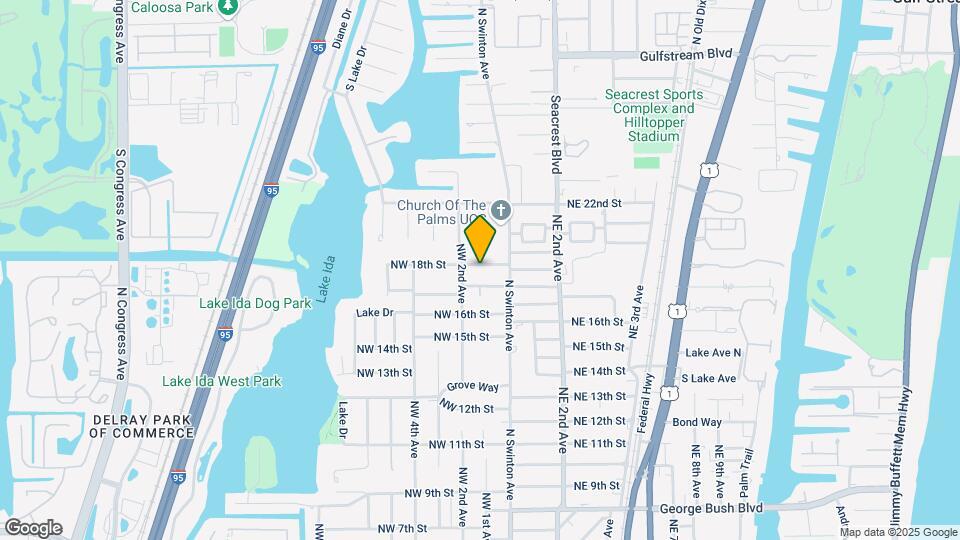 100 NW 18th St Map and Location Details