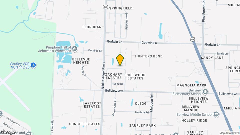 5172 Zachary Blvd Map and Location Details