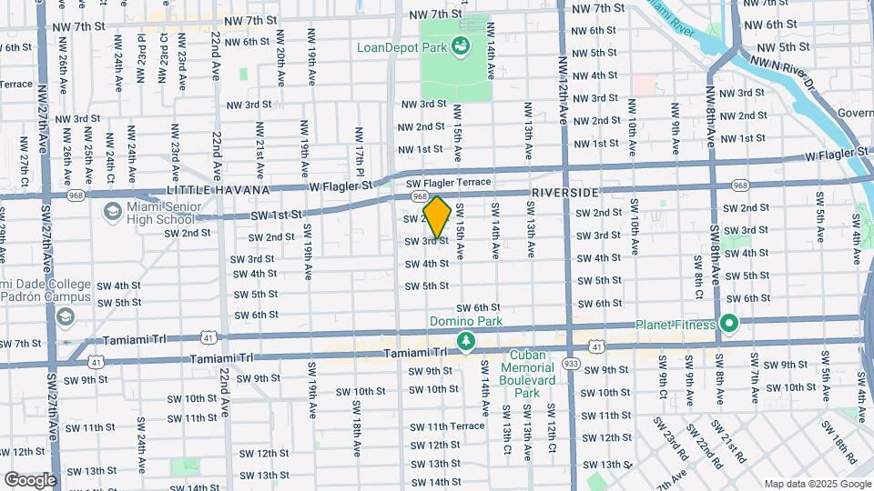 1550 SW 3rd St Map and Location Details