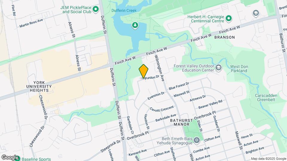 51 Purdon Dr Map and Location Details