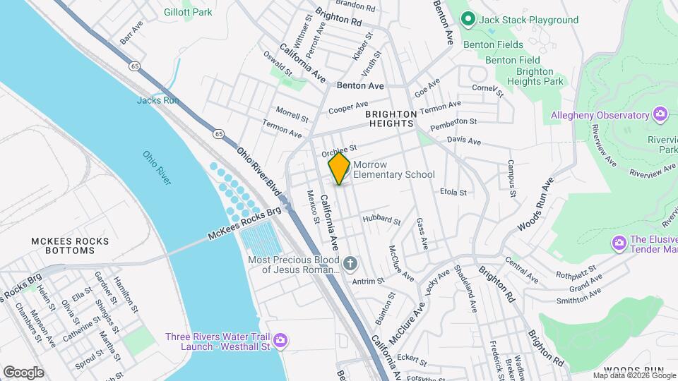 3544 Massachusetts Ave Map and Location Details