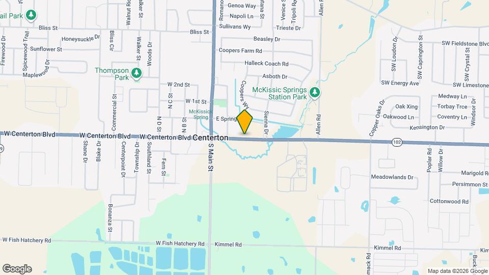 Stoneleigh Centerton Apt Map and Location Details