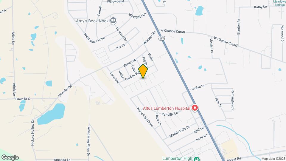 6620 Tulip Map and Location Details