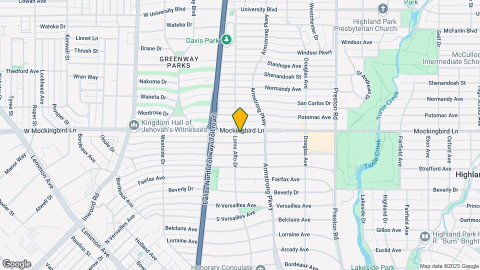 4449 Mockingbird Ln Map and Location Details