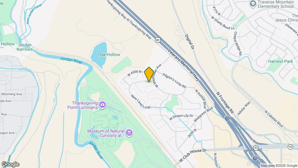 3482 W Haven Cove Map and Location Details