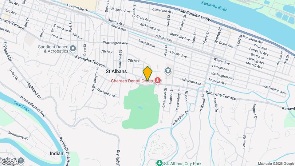 2016 Kanawha Ter Map and Location Details