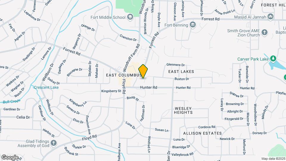 5615 Buxton Dr Map and Location Details