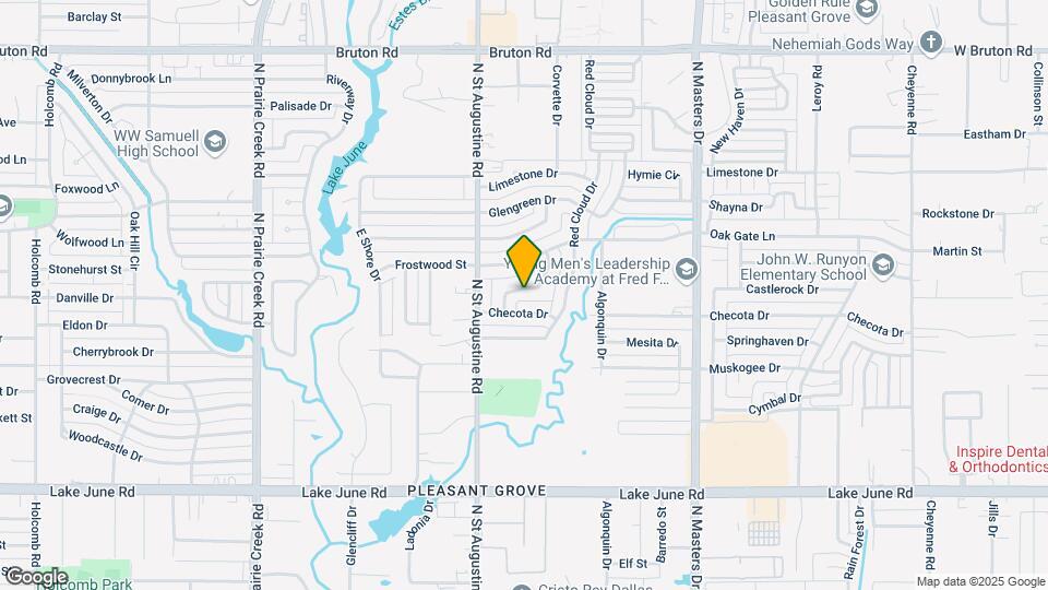 9724 Faircloud Dr Map and Location Details