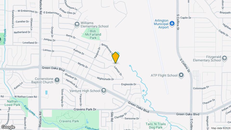 623 Lemon Dr Map and Location Details