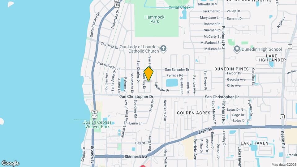 1490 San Helen Dr Mapa y Detalles de la Ubicación