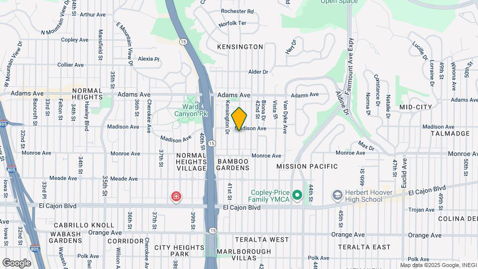 4576 Marlborough Dr Map and Location Details