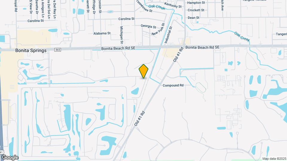 9601 Spanish Moss Way Map and Location Details
