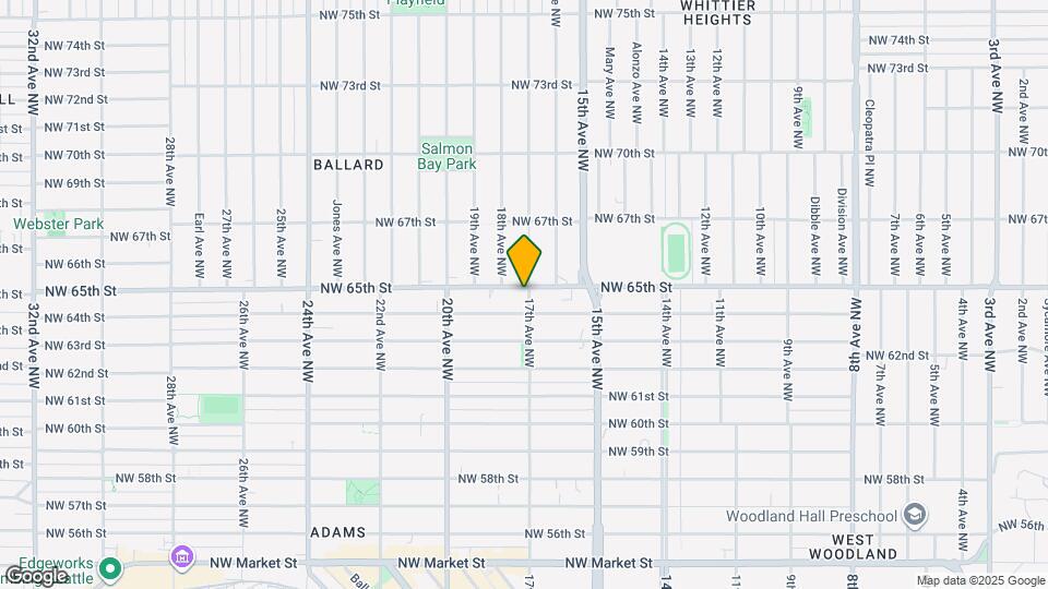 1701 NW 65th St Map and Location Details