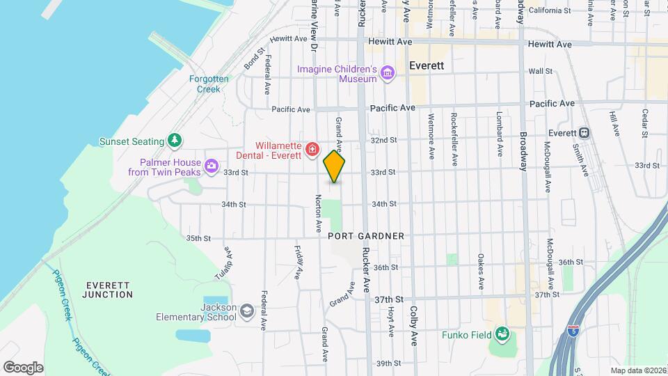 3316 Grand Ave Map and Location Details