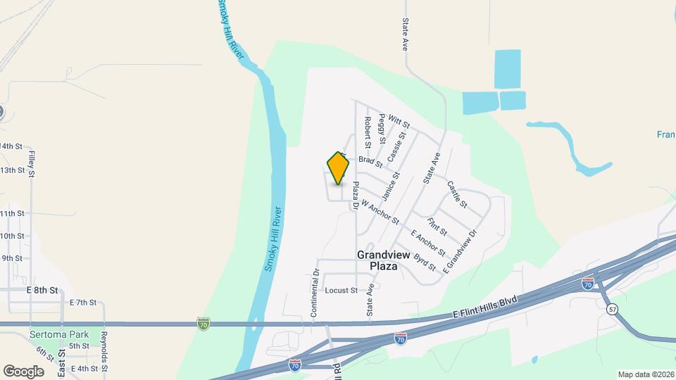 605 Sara St Map and Location Details