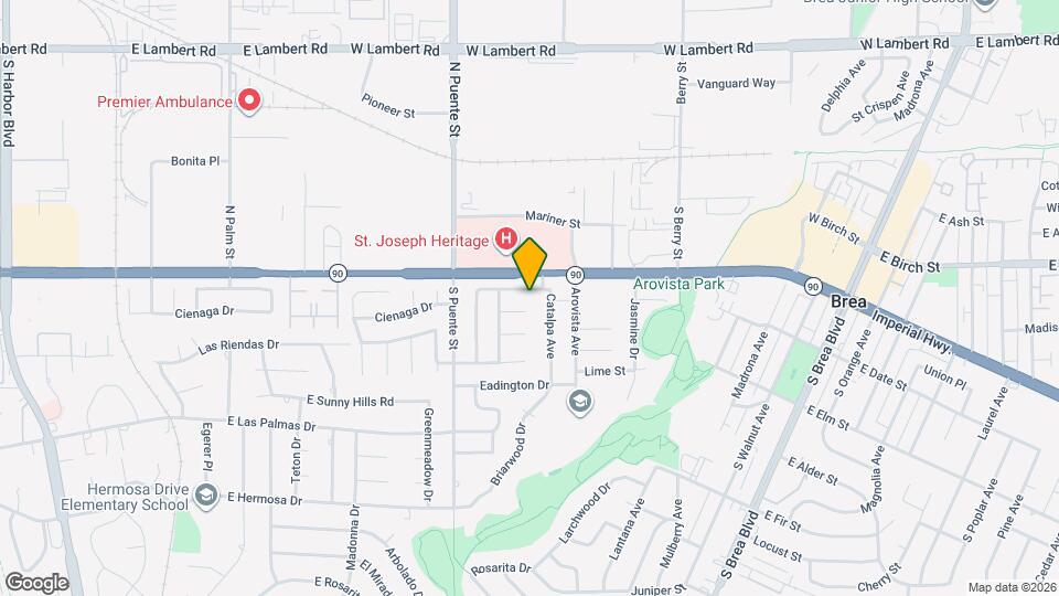 914 Oleander St Map and Location Details