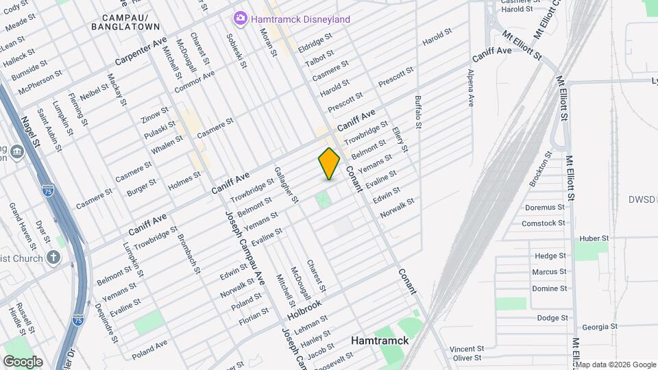 3415 Yemans St Map and Location Details