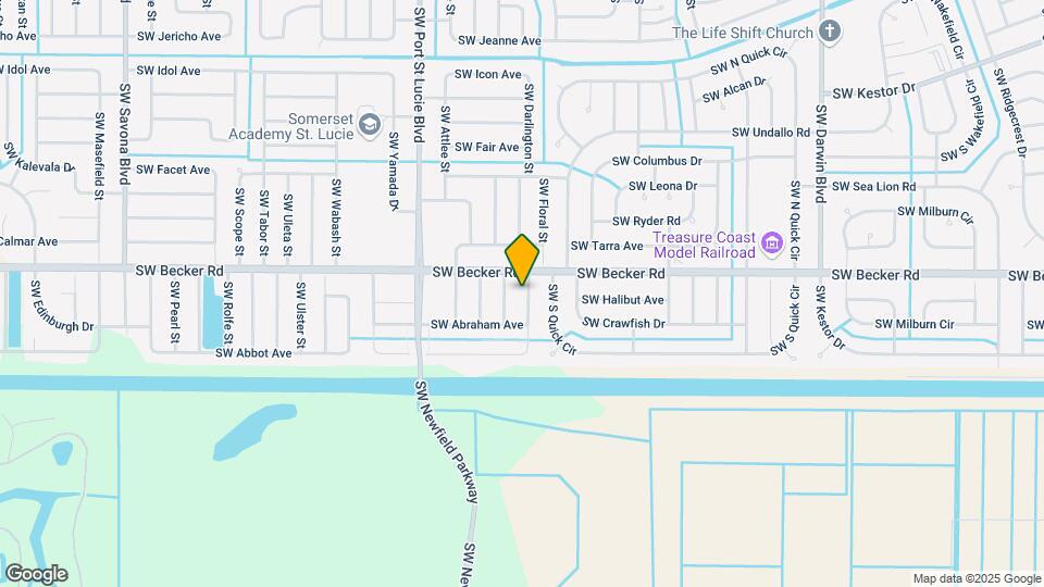 4622 SW Dateland St Map and Location Details