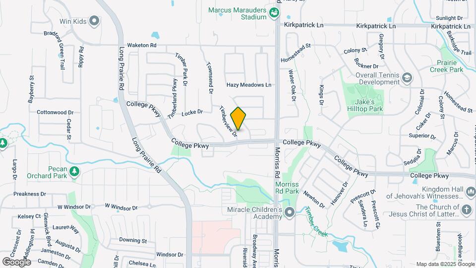 4912 Timberview Dr Map and Location Details
