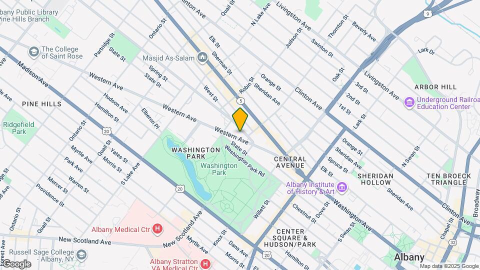 13 Western Ave Map and Location Details