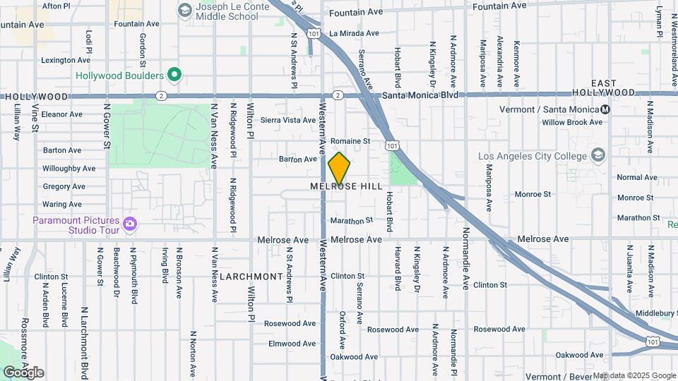 5106 Lemon Grove Ave Map and Location Details