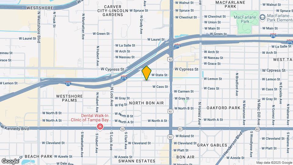 3918 W Lemon St Map and Location Details