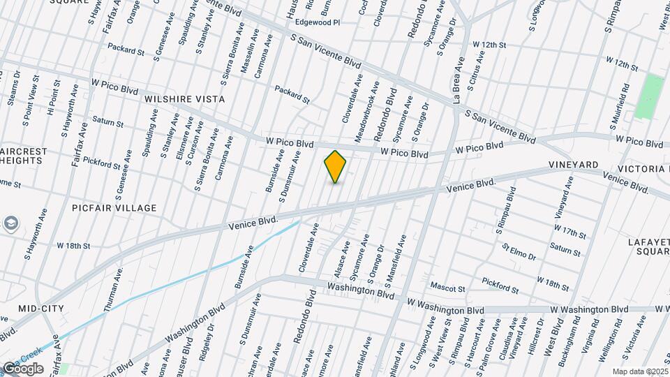 1521 Meadowbrook Ave Mapa y Detalles de la Ubicación