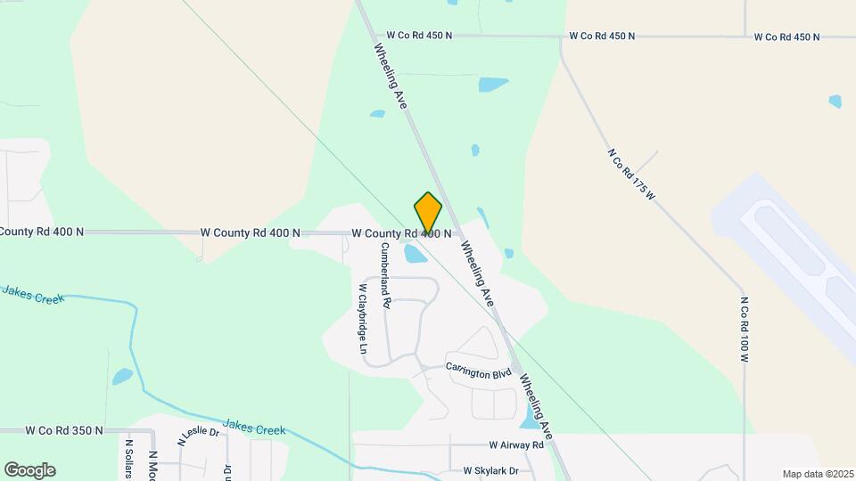 2929 W County Rd 400 N, Unit 2929 Map and Location Details
