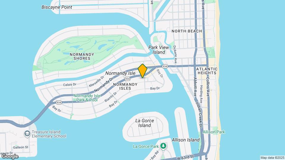 1109 Biarritz Dr Map and Location Details