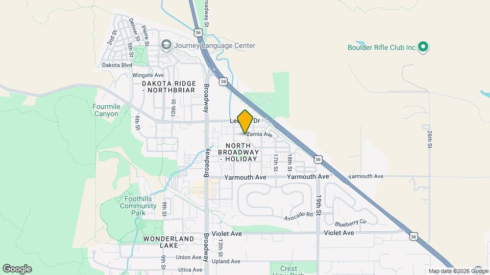 1460 Zamia Ave Map and Location Details