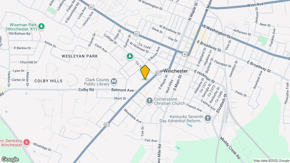 223 Boone Ave Map and Location Details