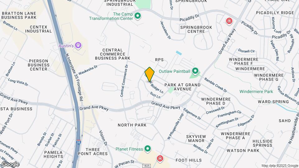 1525 Natural Bridge Ln Map and Location Details