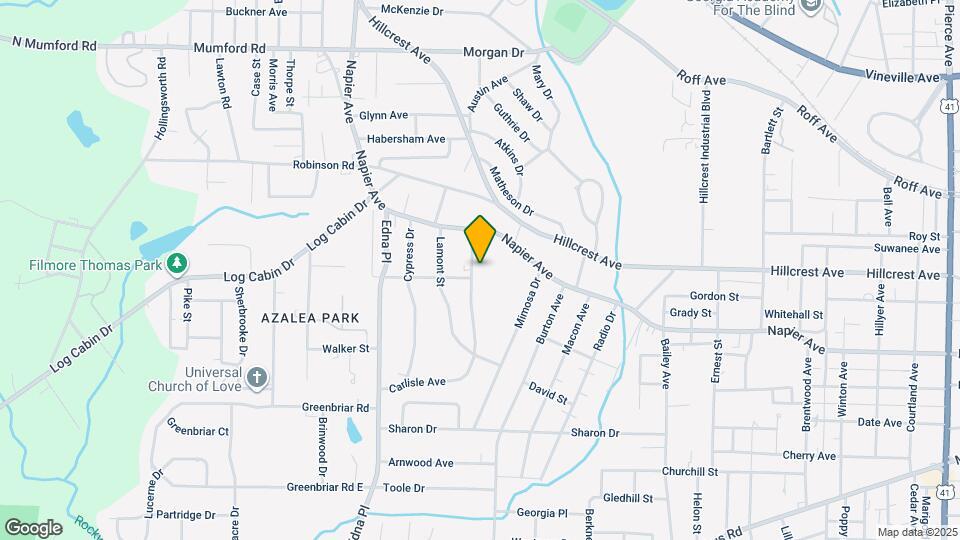 1076 Carlisle Ave Map and Location Details