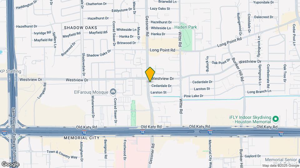 10070 Cedardale Dr Mapa y Detalles de la Ubicación