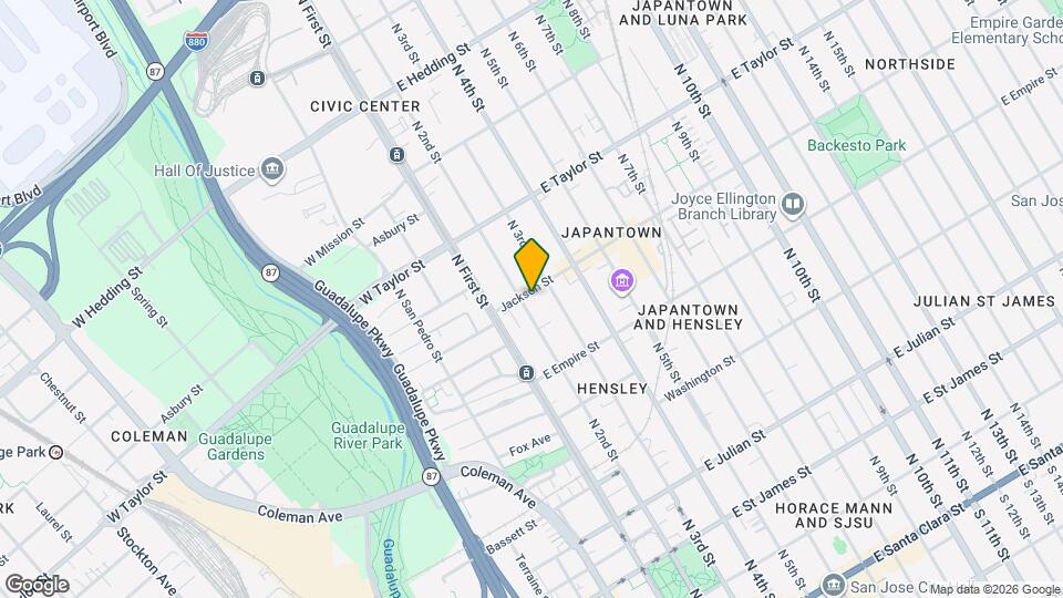 596 N 2nd St, Unit 1 Mapa y Detalles de la Ubicación