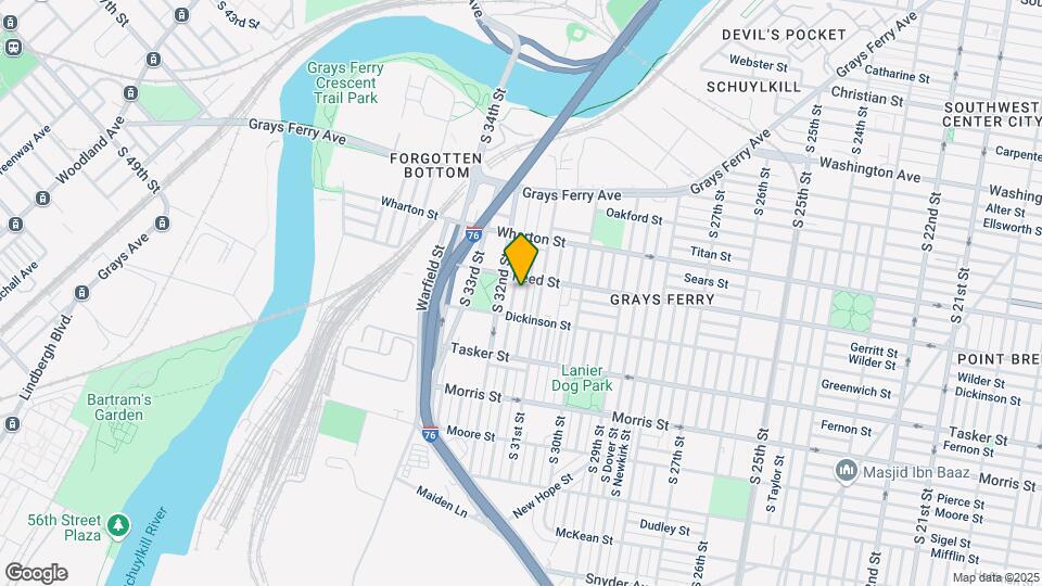 1422 S Napa St Map and Location Details